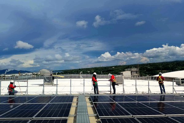 Industrial Rooftop — Calamba — solar installation by Lumiel Development Corp