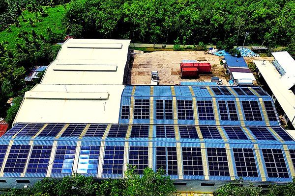 Industrial Rooftop — Kidapawan — solar installation by Lumiel Development Corp