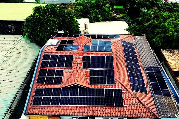 Commercial Rooftop — Manila — solar installation by Lumiel Development Corp