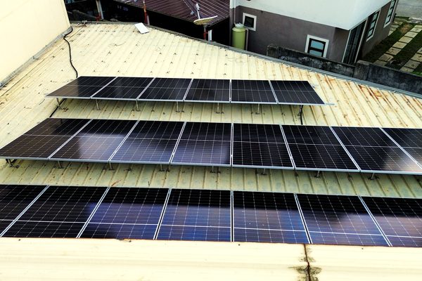 Industrial Rooftop — Rizal — solar installation by Lumiel Development Corp