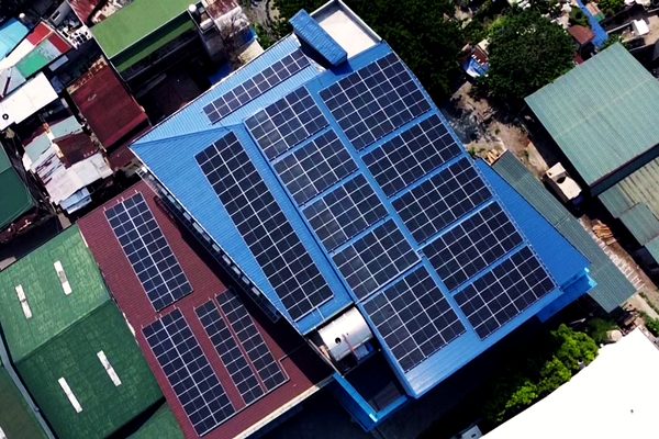 Industrial Rooftop — San Pedro — solar installation by Lumiel Development Corp