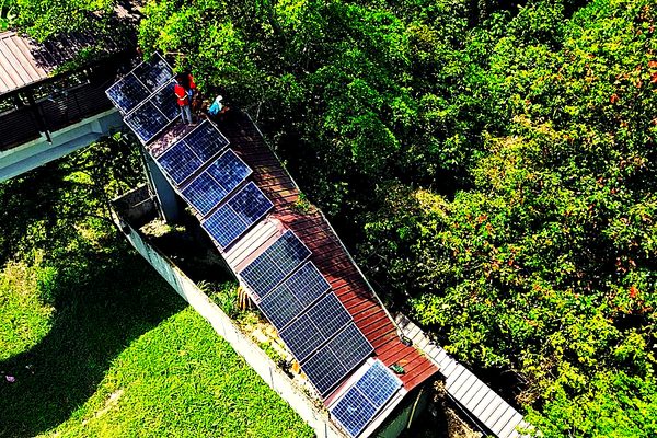 Commercial Rooftop — STAR Tollway — solar installation by Lumiel Development Corp