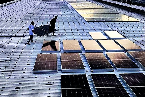 Industrial Rooftop — Santo Tomas — solar installation by Lumiel Development Corp
