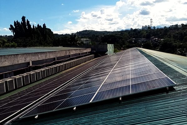 Industrial Rooftop — Valencia — solar installation by Lumiel Development Corp